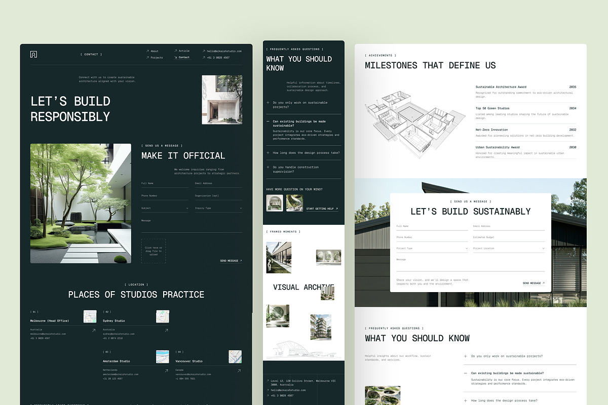 Arkaish – Architecture Firm Website, an UI Kit Template by peterdraw (Photo 6 of 7)