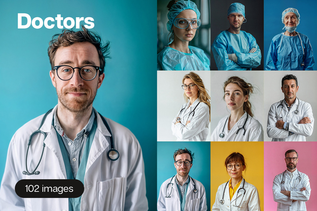 102 Doctors, a Health & Medical Photo by Handmadefont (Photo 1 of 13)