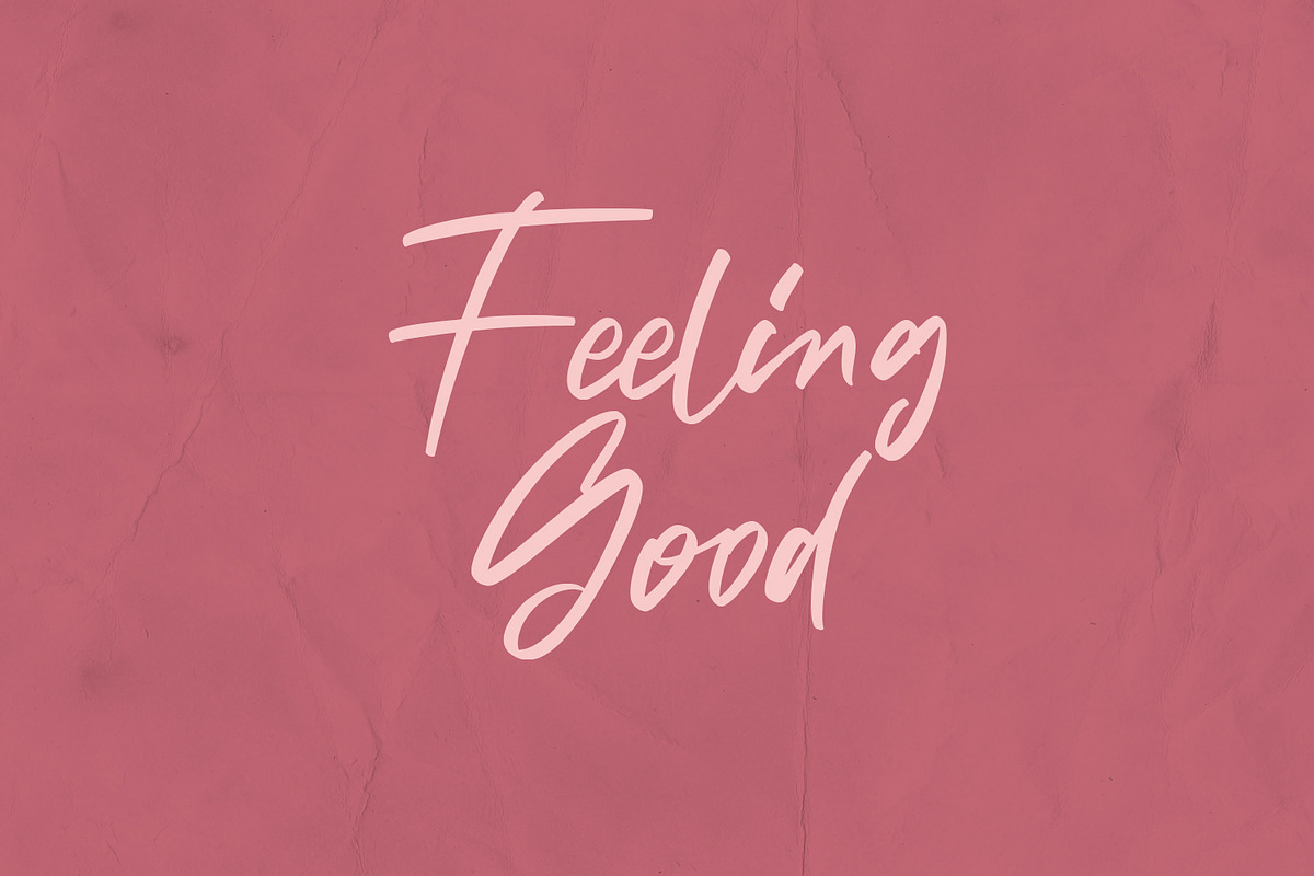 Sunday Gang - Handwritten Font preview 3