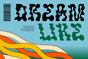 CS Deluge – Trippy Font, a Sans Serif Font by Craft Supply Co. (Thumbnail 2 of 8)