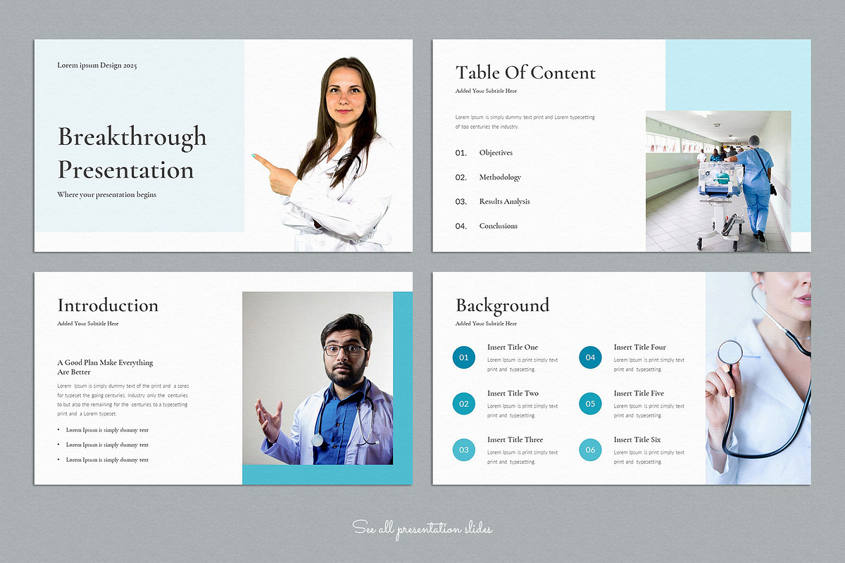 Breakthrough Presentation Template, a Presentation Template by ...