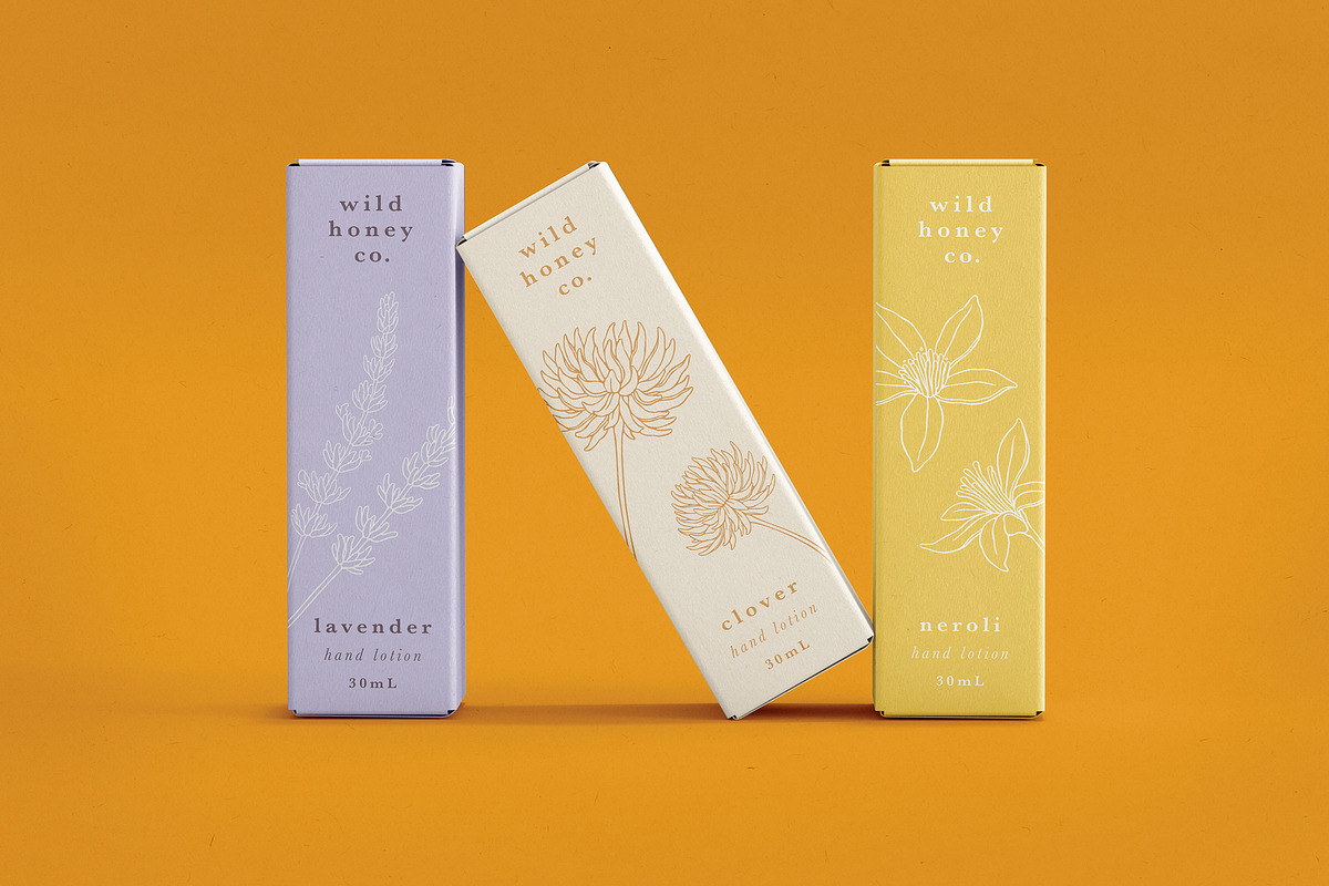 Wild Honey Vector Illustrations, a Decorative Illustration by rouxsupplyco (Photo 11 of 14)