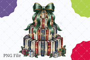 Christmas Book Tree Xmas Teachers, an Illustration by designcity5 (Thumbnail 1 of 8)