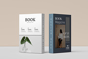 Book Cover Mockup A4, a Magazine Template by Creative_A23 (Thumbnail 7 of 11)