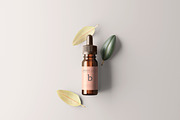 Amber Glass Dropper Bottle Mockups, a Cups & Container Mockup by pmvch (Thumbnail 8 of 20)