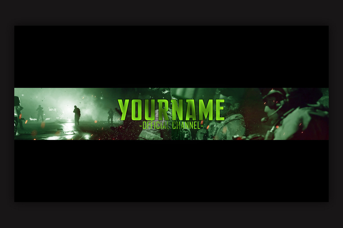 10 Gaming YouTube Banner Template, a Social Media Template by immenseart (Photo 10 of 11)