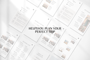 Travel Itinerary Template, a Social Media Template by SociallyyCreative (Thumbnail 3 of 10)
