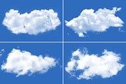 Clouds Brushes, a Brush Add-On by pixelworkz (Thumbnail 2 of 9)