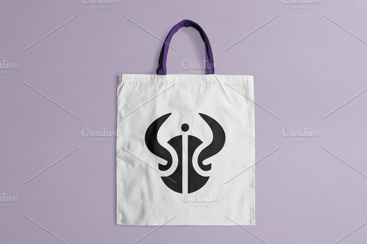 Minimalist Viking Helmet Logo, a Branding & Logo Template by Vectorium Studio (Photo 2 of 2)