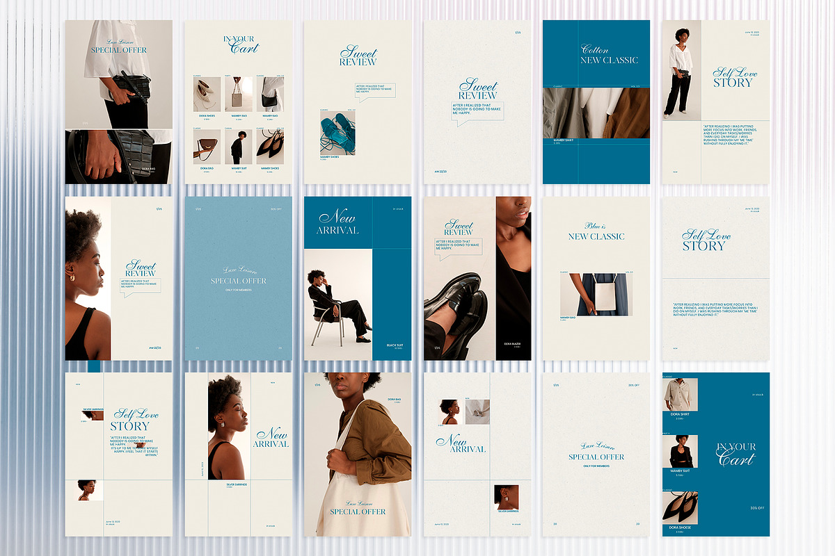 GENTLE ELEGANCE / Social Media Kit, a Social Media Template by Olg Store (Photo 8 of 8)