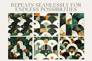 10 Harper's Harmonic Halves Patterns, a Pattern Graphic by Inknfolly (Thumbnail 2 of 6)