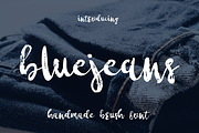 Bluejeans, a Script Font by oldschool designer co (Thumbnail 1 of 5)