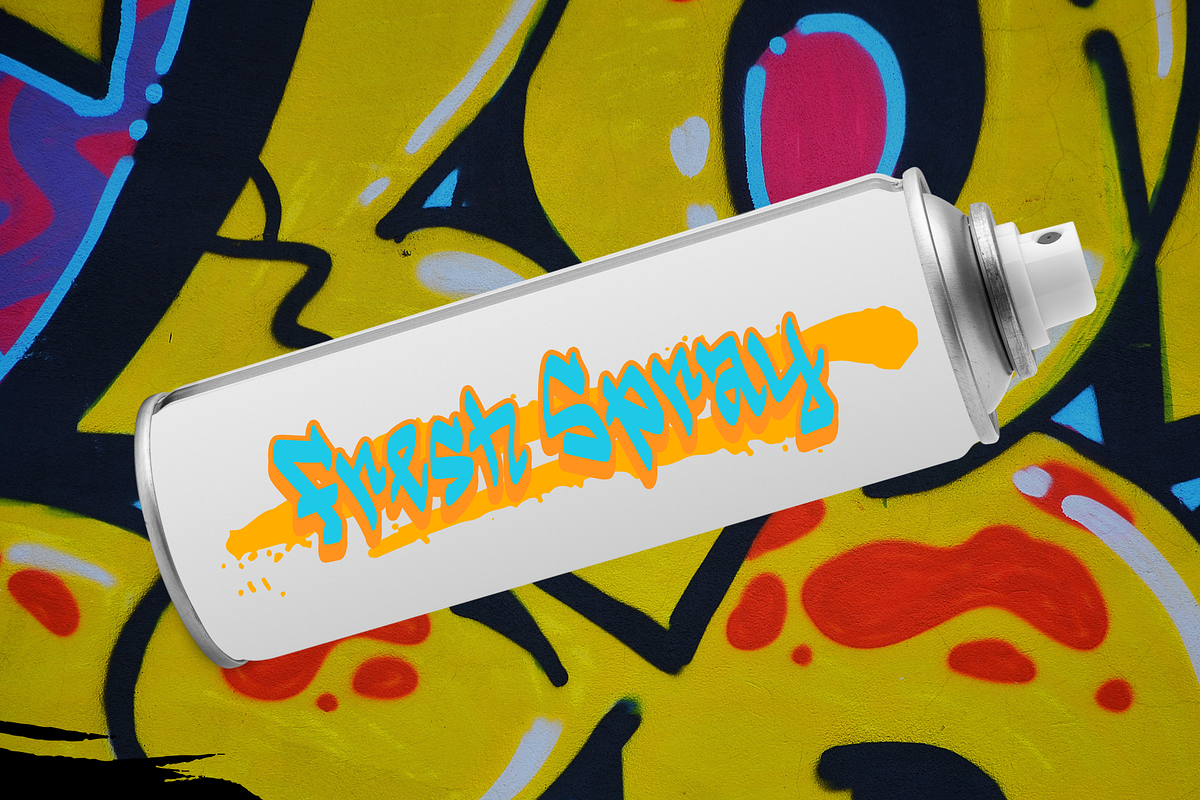 Taglord is a graffiti-tagging font, a Handwritten Font by Brown Cupple (Photo 5 of 8)