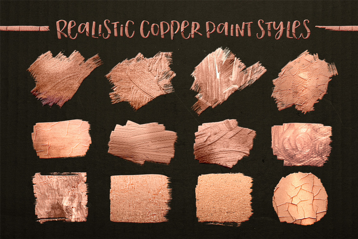 TOOLKIT Gold Paint Effect Photoshop, a Layer Style Add-On by Graphic Spirit (Photo 6 of 15)