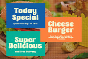 Flogie a Retro Display Font, a Sans Serif Font by Blankids Studio (Thumbnail 9 of 12)