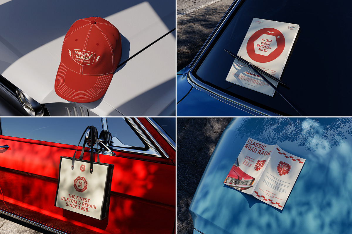 Automotive Vehicle Mockups, a Mockup by Vitora Mockup (Photo 6 of 15)