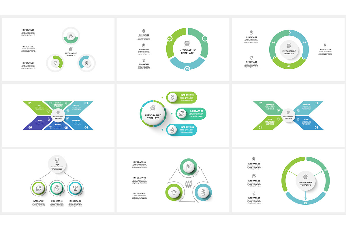 Diagram Presentation Canva Template preview 2