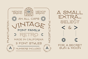 Morro Typeface Vintage Font