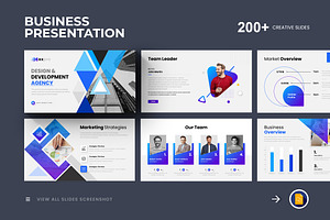 Business Plan Google Slides Template, a Presentation Template by GenerousArt