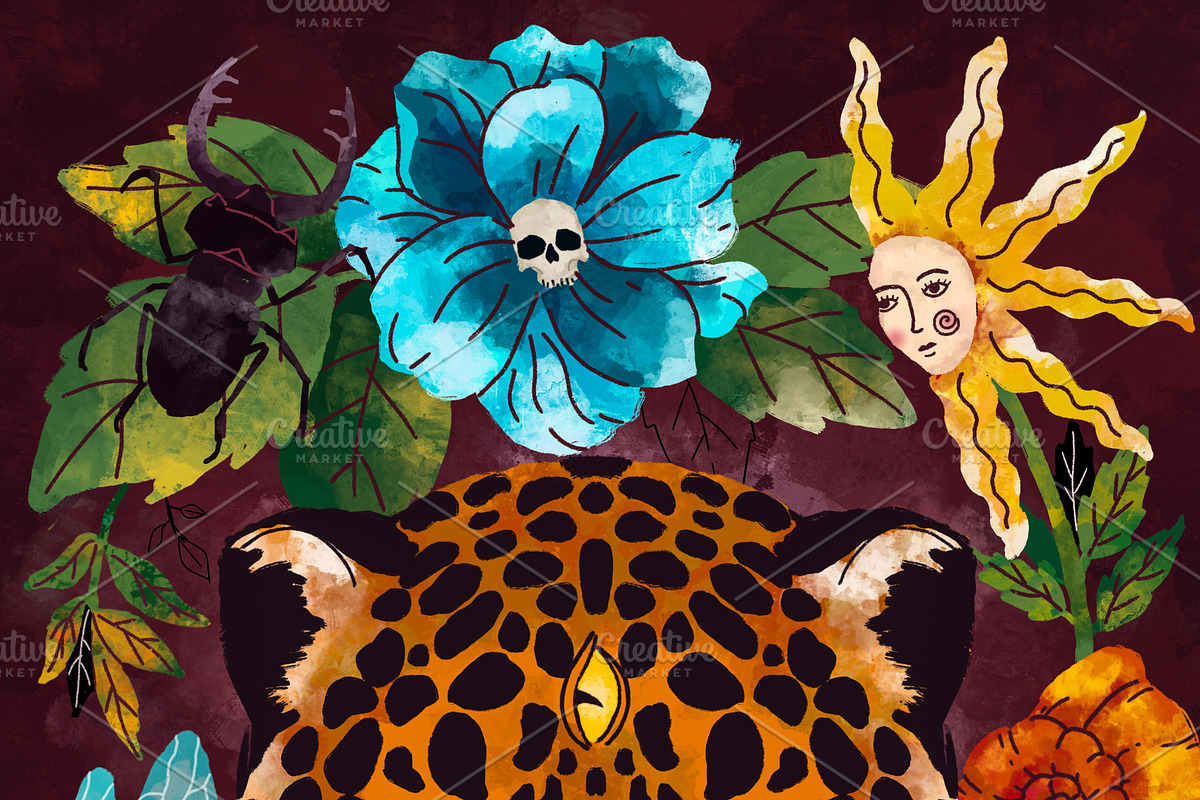 Wild cats - two posters, a Decorative Illustration by SvetaDraws (Photo 5 of 5)