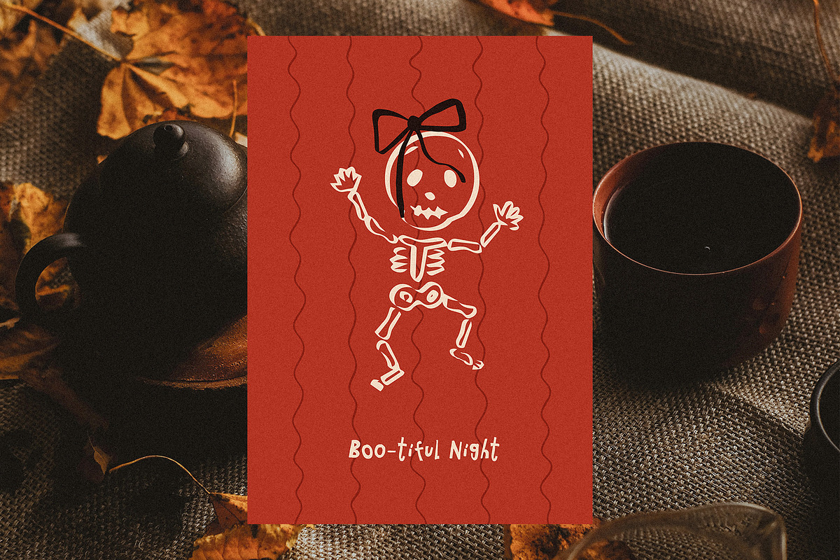 Autumn Halloween hand drawn set, a Seasonal Illustration by Madiwaso (Photo 8 of 12)
