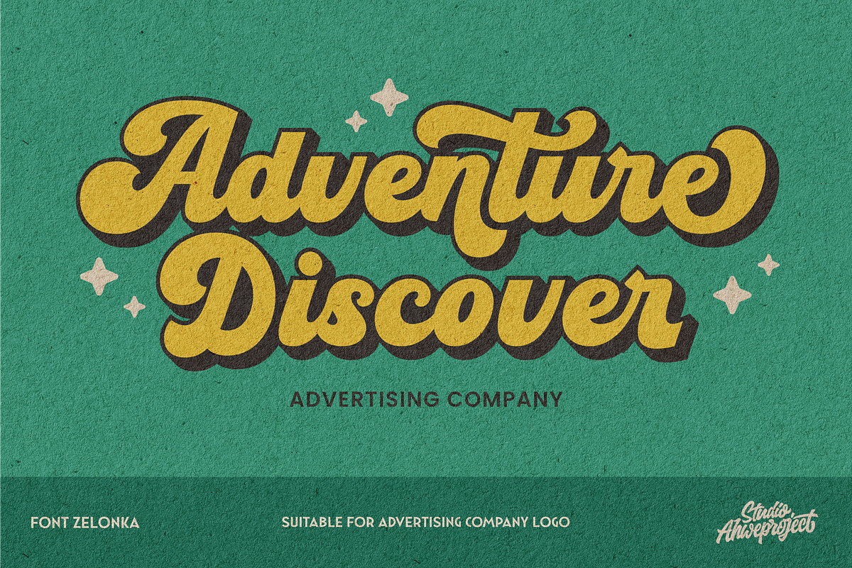 Zelonka, a Script Font by ahweproject (Photo 12 of 21)