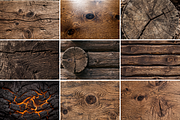 Wood Textures, a Texture Graphic by PopotLane (Thumbnail 2 of 9)