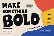 Bramblex – Bold Playful Display Font, a Slab Serif Font by Wow Magic (Thumbnail 3 of 5)