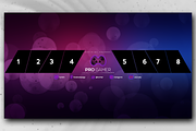 10 Youtube Channel Art Banners vol.3, a Social Media Template by RussGFX (Thumbnail 2 of 11)