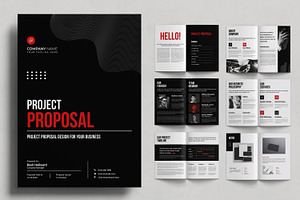 Project Proposal Template, a Brochure Template by ContestDesign