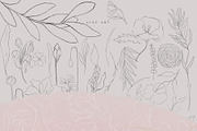 THE FLORIST Botanical Meadow Garden, a Decorative Illustration by January Bloom (Thumbnail 24 of 26)