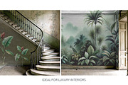 Tropical rainforest graphic set, a Wallpaper Graphic by FleurArt (Thumbnail 5 of 6)