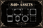 840+ Ornaments&Cybersigilism Bundle, an Object Graphic by Benone Studio (Thumbnail 2 of 11)