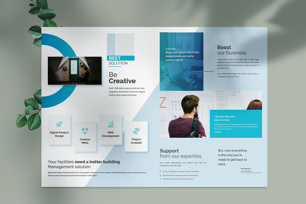 Company Profile 2019, a Brochure Template by Addaxx (Photo 5 of 8)