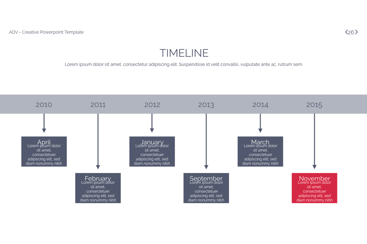 ADV Powerpoint Template, a Presentation Template by OXXO (Photo 26 of 78)