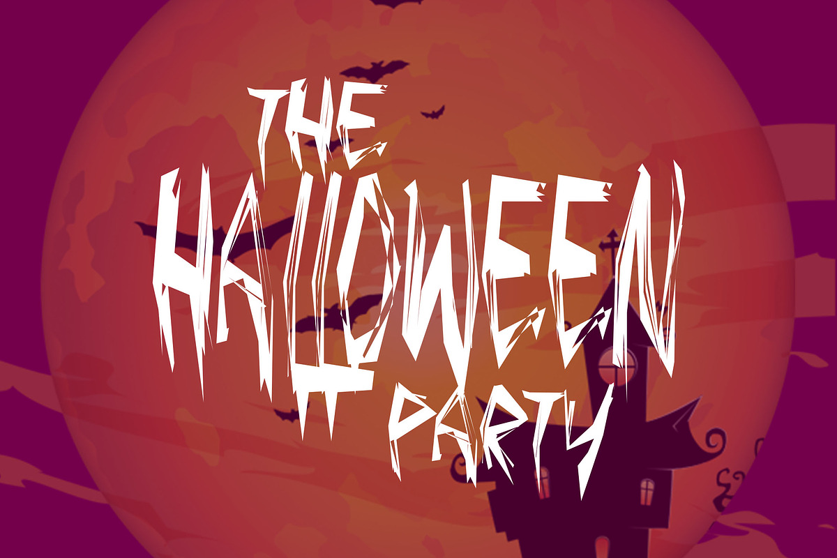 Dark Mind - Halloween Horror Font, a Font by NTC Graphic (Photo 6 of 9)
