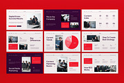 White Red Business Marketing Keynote, a Presentation Template by graphicook (Thumbnail 2 of 4)