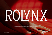 Rolynx- 8 font family, a Serif Font by Madjack.font (Thumbnail 1 of 11)