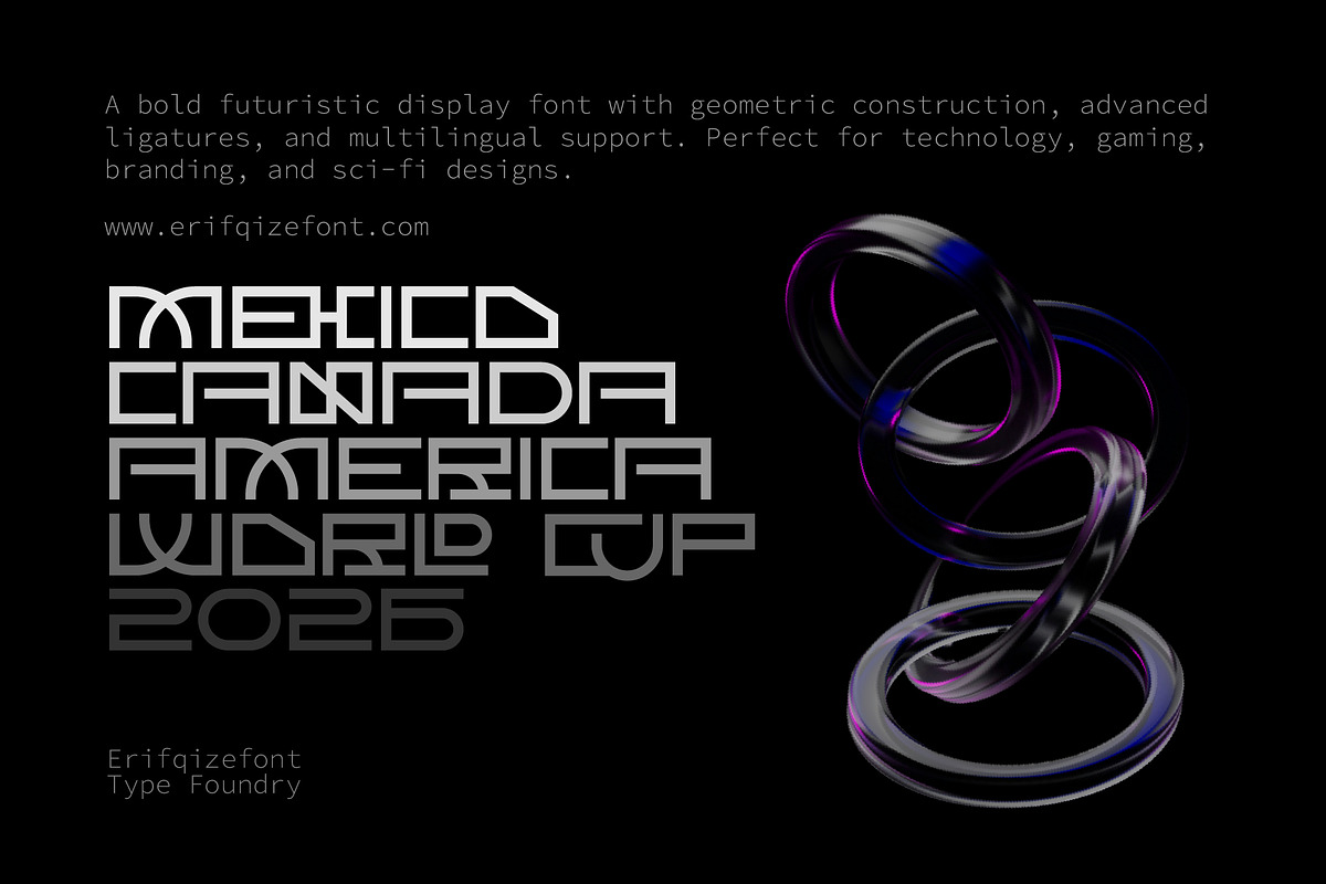 Fuutech – Tech And Sci-Fi Font, a Sans Serif Font by Erifqizefont (Photo 10 of 10)
