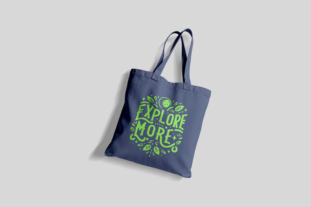Realistic Tote Bag Mockup PSD, a Merchandise Mockup by MA-KING_ART (Photo 2 of 5)