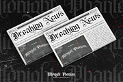 Midnight Phantom - Blackletter Font, a Blackletter Font by Pixesia Studio (Thumbnail 7 of 10)