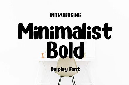 Minimalist Bold - Display Font