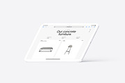 iPad Pro 11 - 21 Clay Mockups, an iPad Mockup by Asylab (Thumbnail 44 of 56)