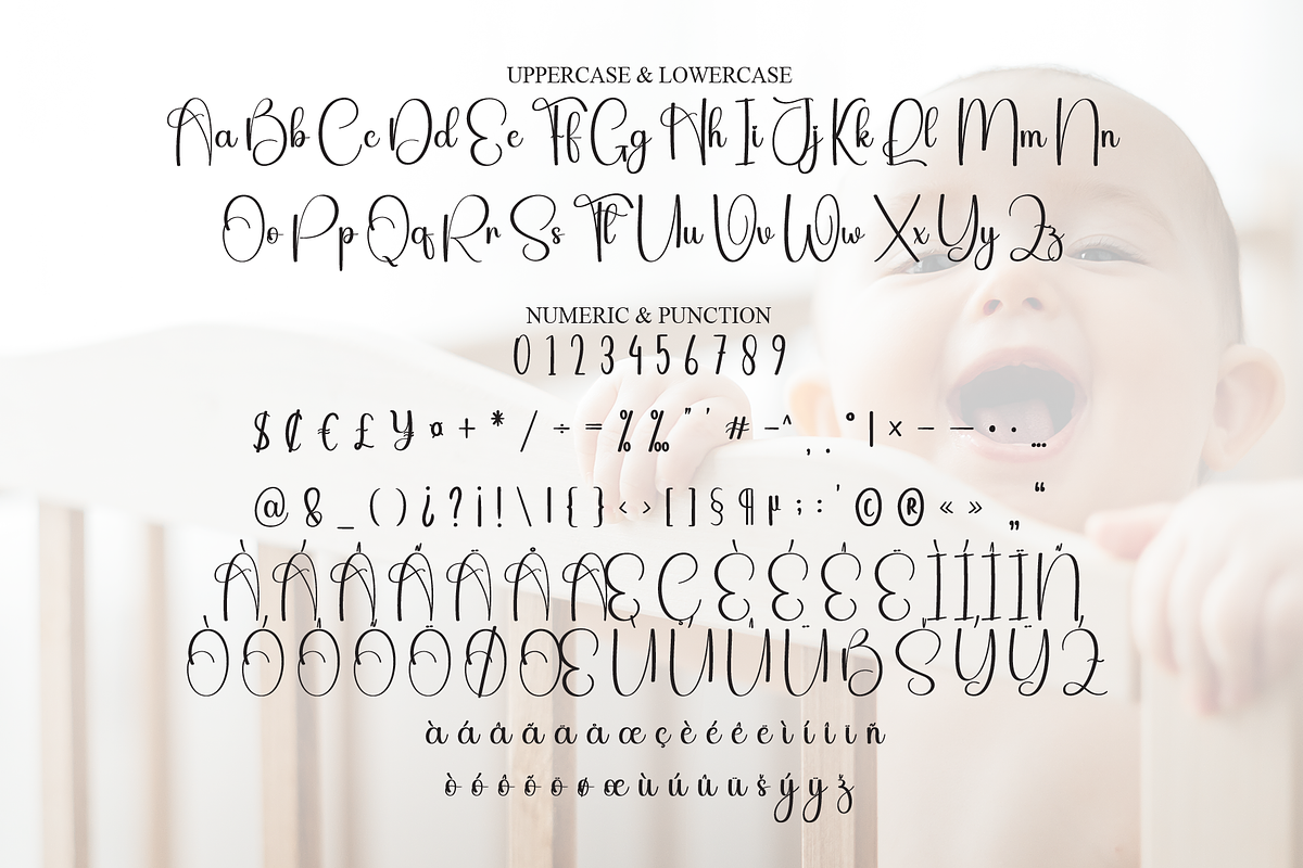 Babyface | Script Font, a Handwritten Font by Scratchones (Photo 7 of 8)