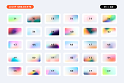 150 Light Gradients Collection, a Texture Graphic by Asylab (Thumbnail 4 of 16)