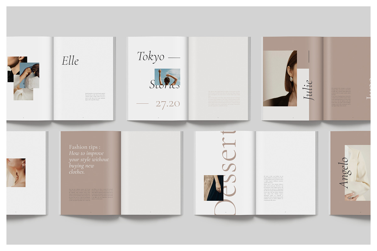 MARIE Editorial Lookbook, a Magazine Template by Arif Tri Ananta (Photo 8 of 14)