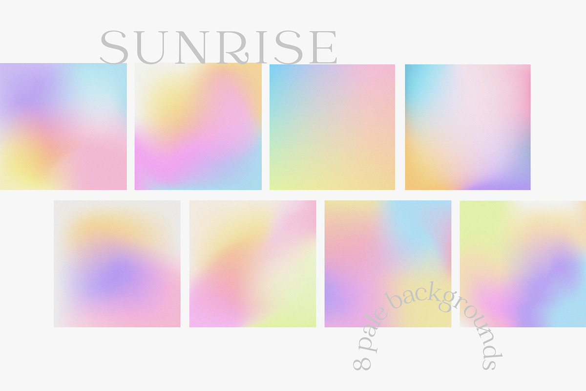 40 Trendy Gradients, a Texture Graphic by Letters-Shmetters (Photo 6 of 11)