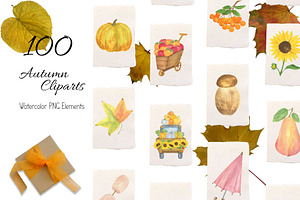 Autumn/Fall Clipart Elements