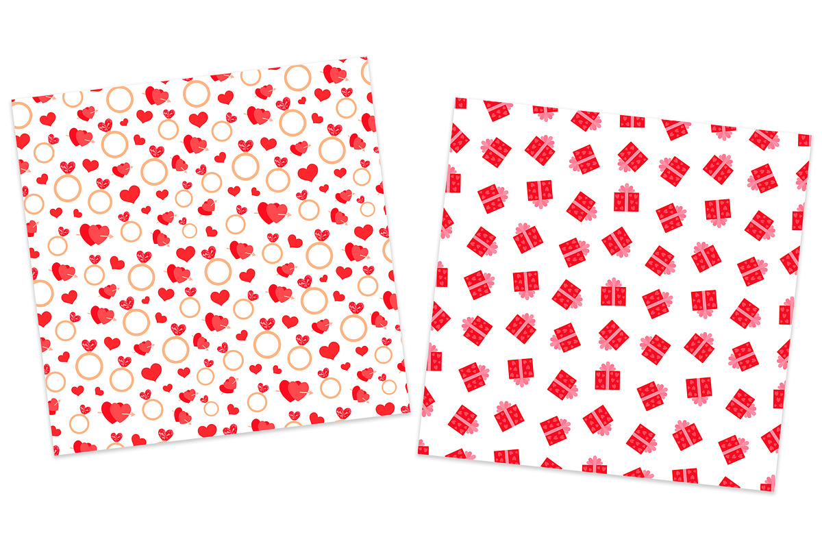 Valentine's pattern. Hearts pattern, a Pattern Graphic by IrinaShishkova (Photo 4 of 6)