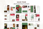 Xmas Newsletter Template for Canva, a Marketing Template by Digital By Nikoleta (Thumbnail 8 of 10)